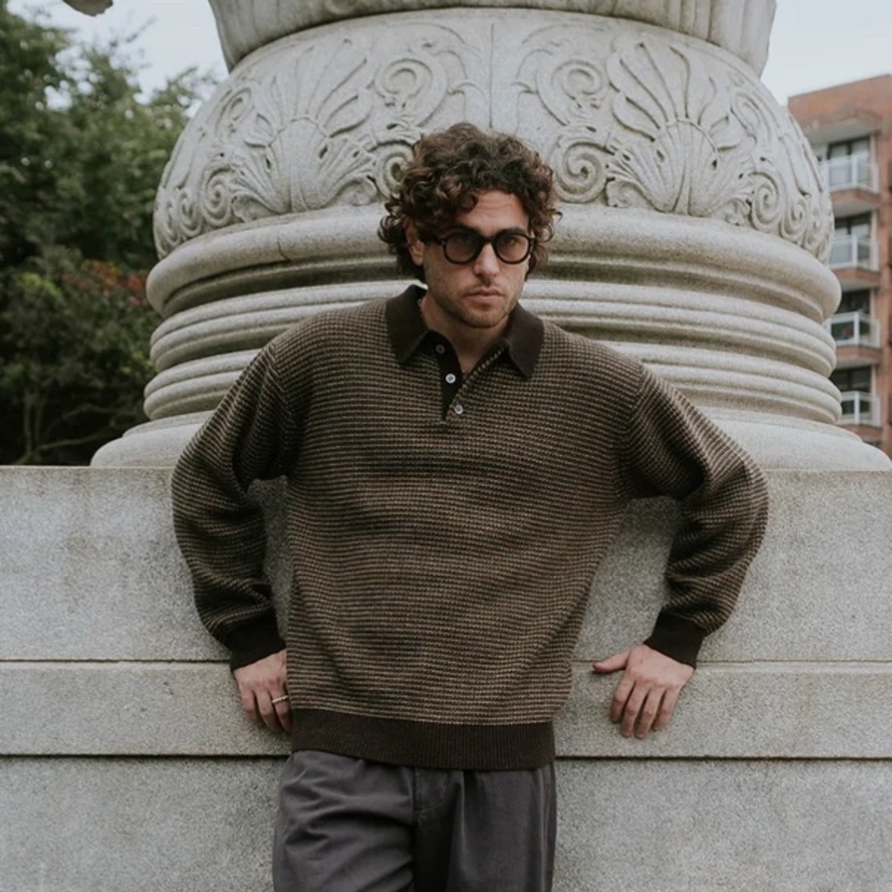 OnlyNY Brand New Wool Blend Polo.